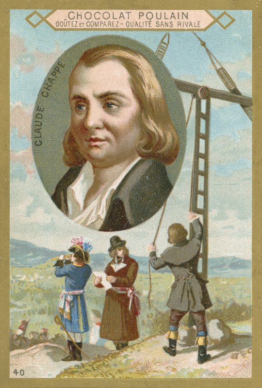 Claude Chappe francia feltaláló alkotó: French School