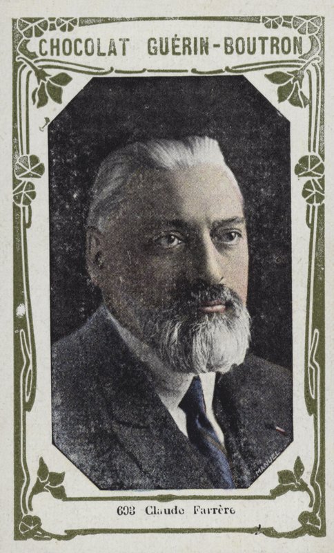 Claude Farrere (színes fotó) alkotó: French School