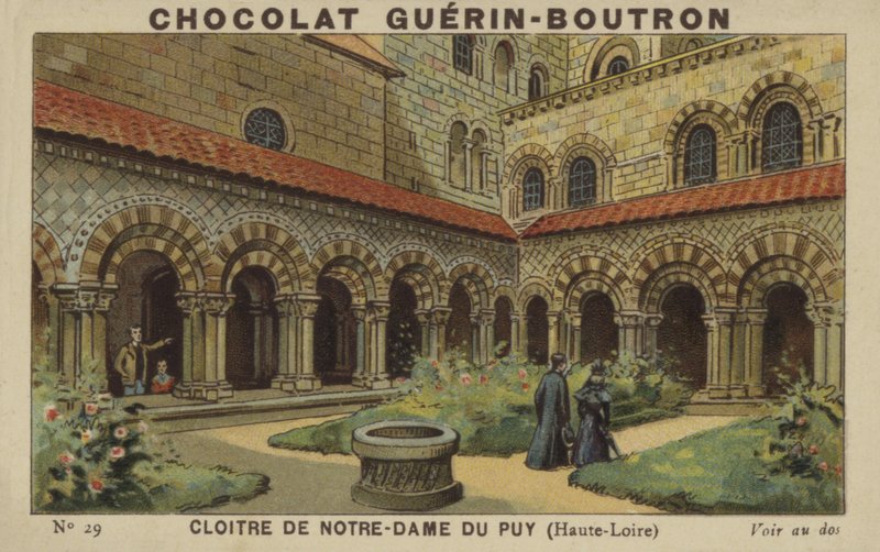 A Notre-Dame du Puy kolostor, Haute-Loire alkotó: French School
