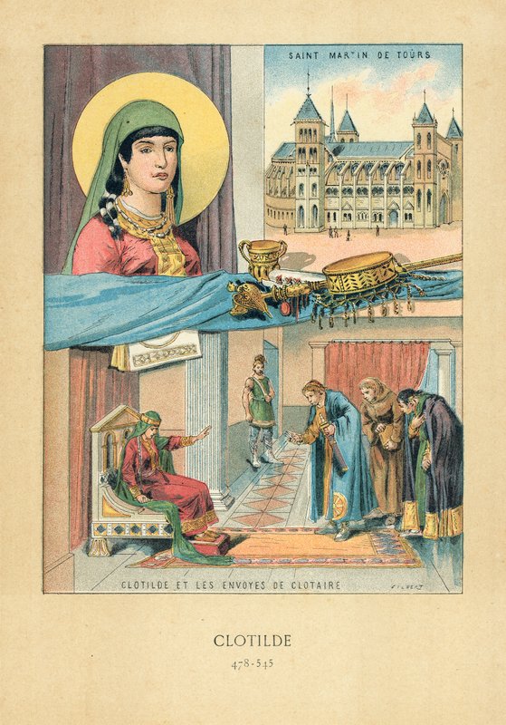 Clotilde alkotó: French School