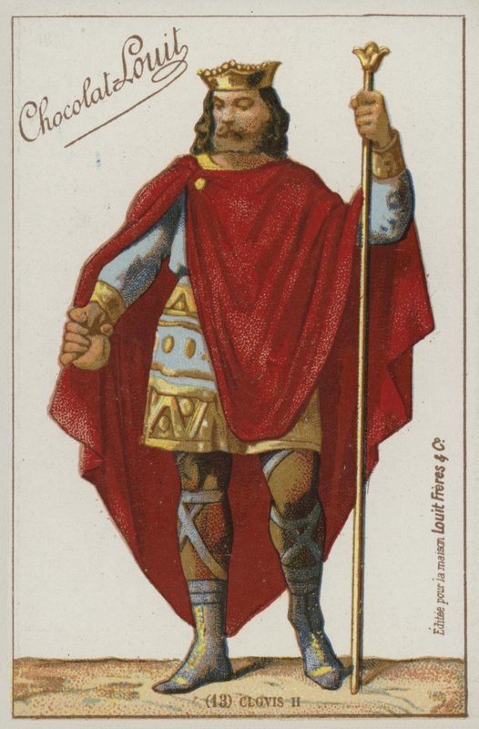 Clovis II alkotó: French School