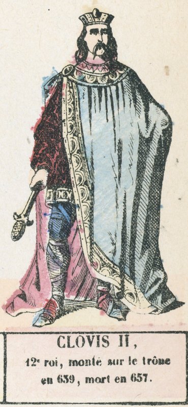 Clovis II alkotó: French School