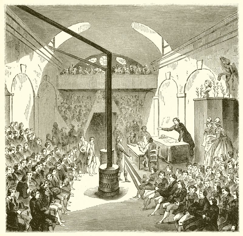 Jakobinus Klub alkotó: French School
