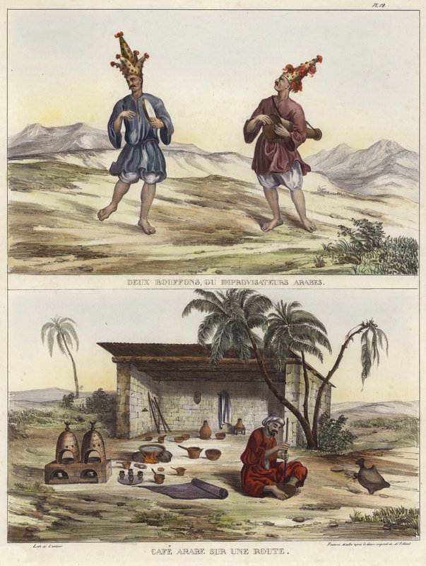 Kávé és bohócok Arábiában alkotó: French School