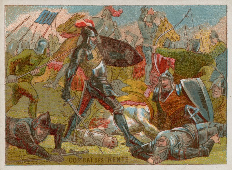 Combat des Trente vagy Harmincok harca alkotó: French School