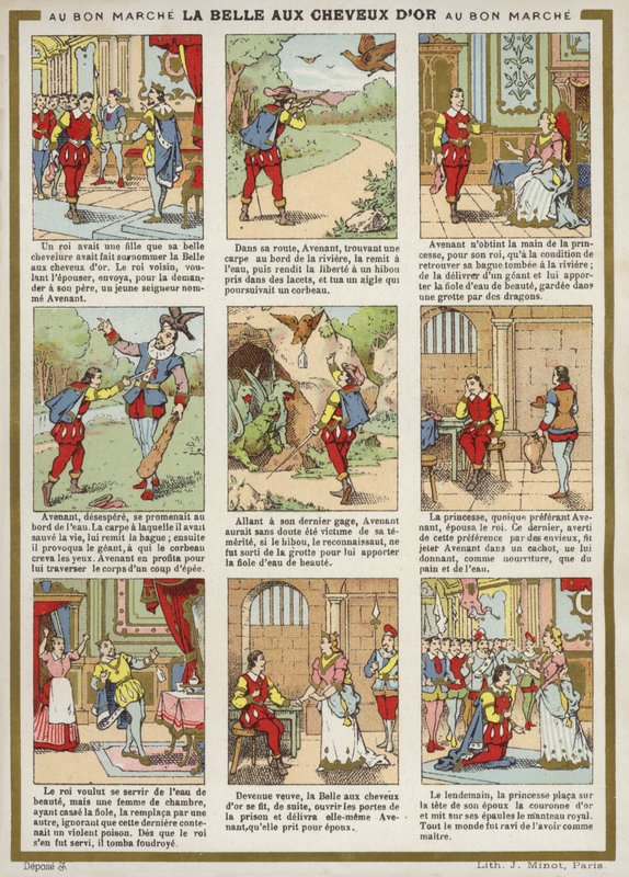 Képregény - Aranyhajú szépség alkotó: French School