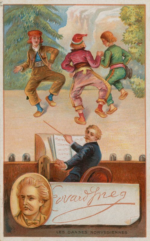 Edvard Grieg zeneszerző és a Norwegian Dances alkotó: French School