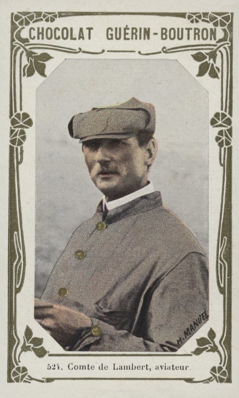 Comte de Lambert, repülő (színes fotó) alkotó: French School