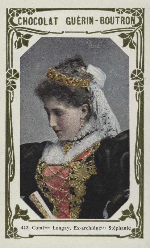 Longay grófnő, Stephanie volt főhercegnő (színes fotó) alkotó: French School