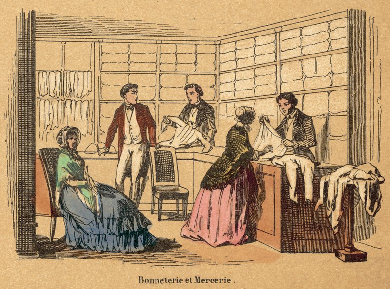 Pamut (színes gravírozás) alkotó: French School