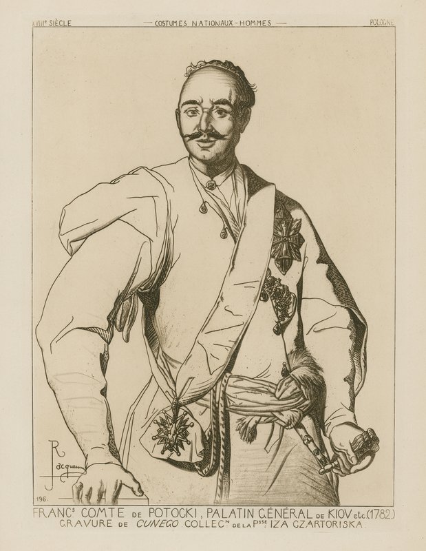 Potocki gróf, kijevi nádor (1782) alkotó: French School
