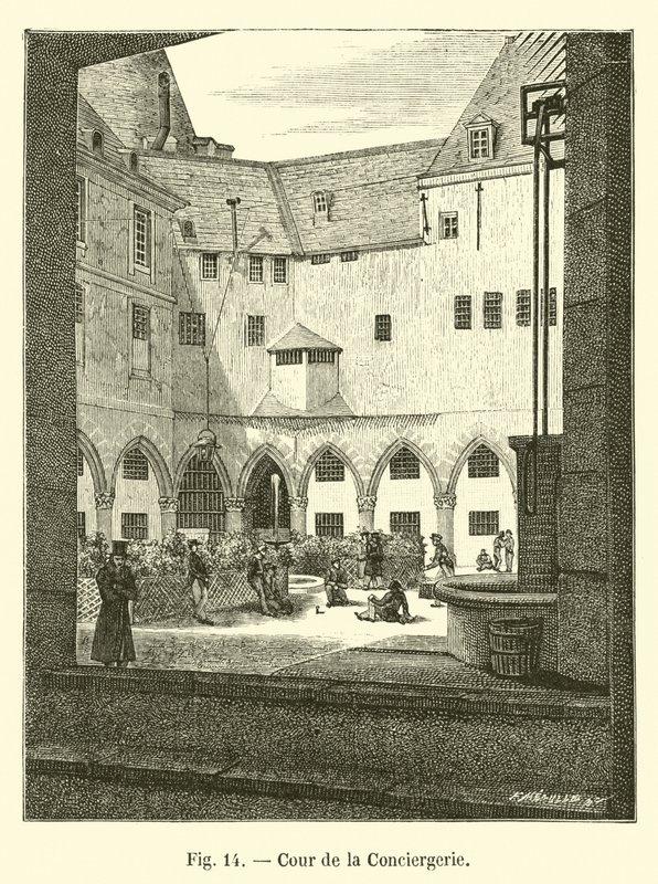 A Conciergerie bírósága alkotó: French School