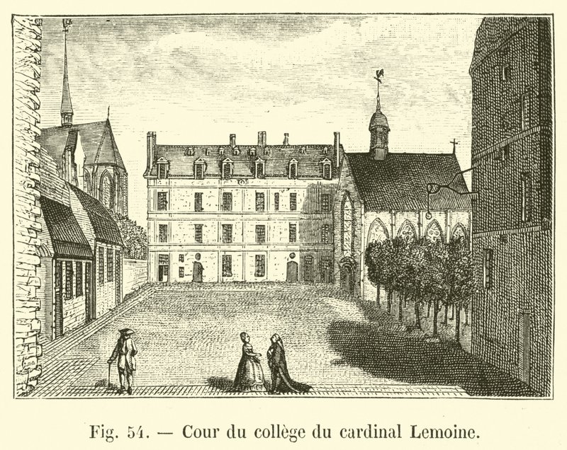 Lemoine Cardinal College bírósága alkotó: French School