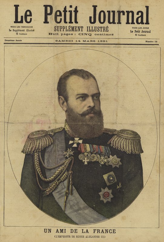A Le Petit Journal címlapja, 1891. március 14 alkotó: French School