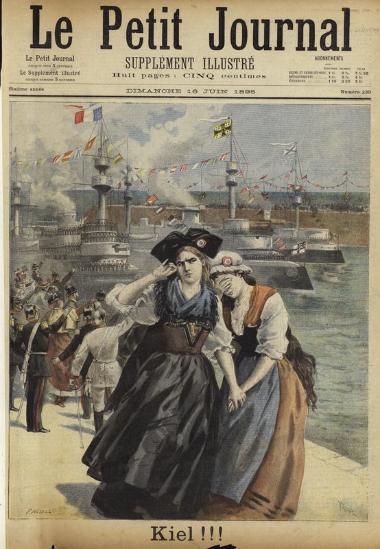 A Le Petit Journal címlapja, 1895. június 16 alkotó: French School