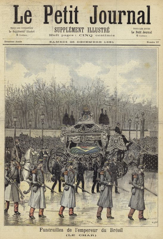 A Le Petit Journal címlapja, 1891. december 26 alkotó: French School