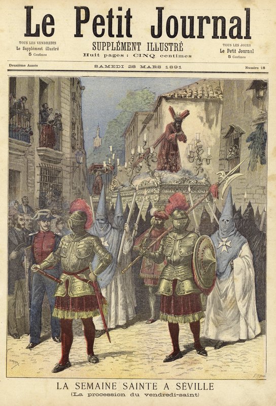 A Le Petit Journal címlapja, 1891. március 28 alkotó: French School