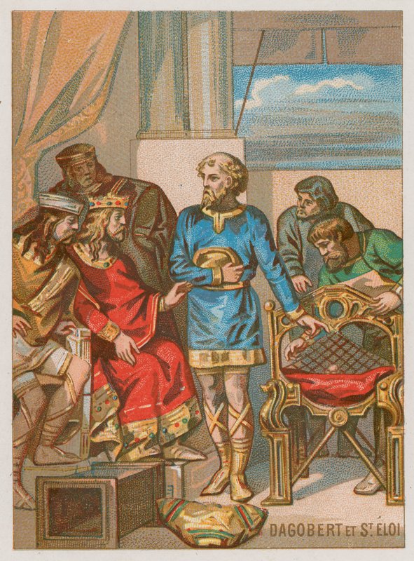 Dagobertet Eligius tanácsolta alkotó: French School