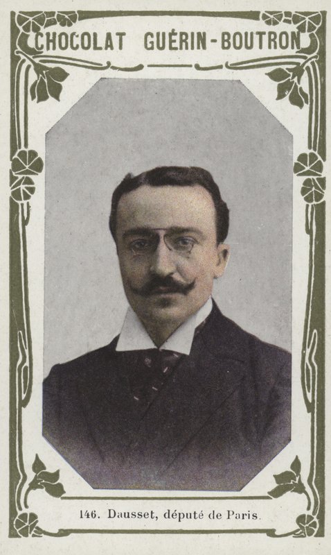 Dausset, depute de Paris (színes fotó) alkotó: French School