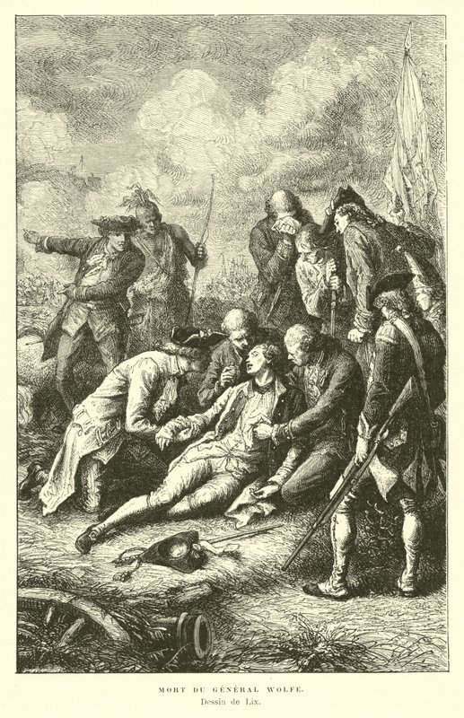 Wolfe tábornok halála, 1759 alkotó: French School