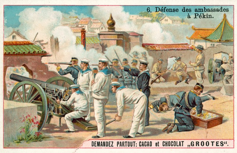 A pekingi nemzetközi követség védelme, Boxer Rebellion, Kína alkotó: French School