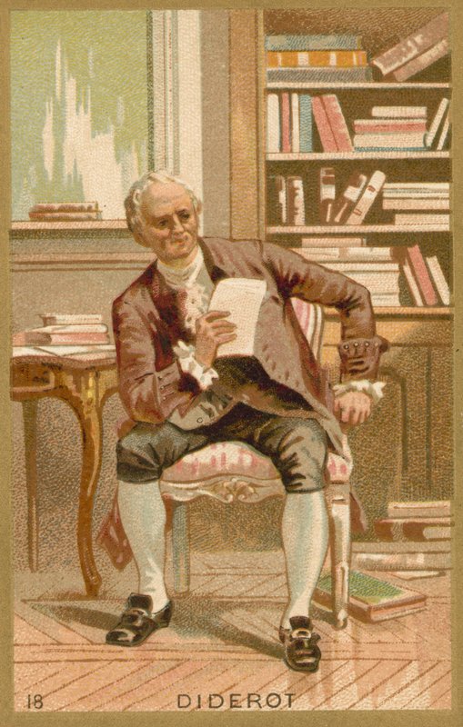 Denis Diderot francia filozófus és író alkotó: French School
