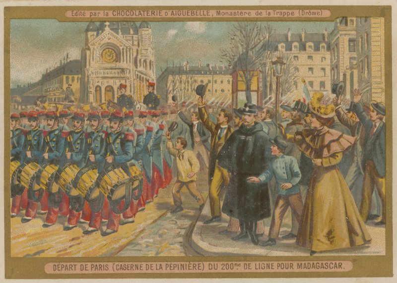 Indulás Párizsból alkotó: French School