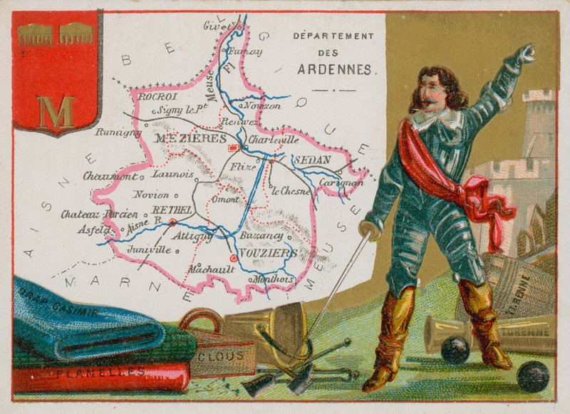 Ardennek megye, Franciaország északkeleti részén alkotó: French School