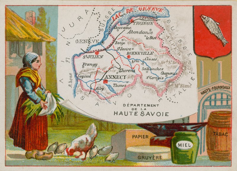 Haute Savoie megye Kelet-Franciaországban alkotó: French School