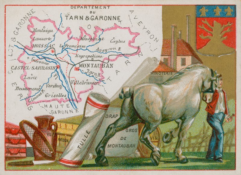 Tarn et Garonne megye Franciaország délnyugati részén alkotó: French School