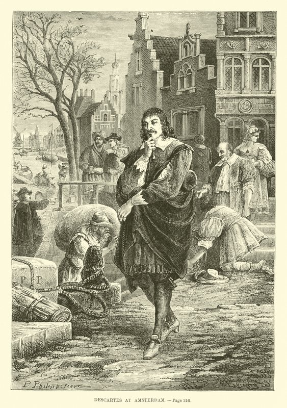 Descartes Amszterdamban alkotó: French School