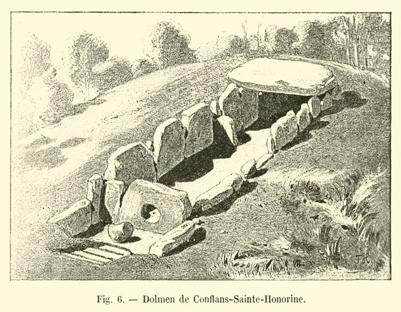 Conflans-Sainte-Honorine Dolmen alkotó: French School