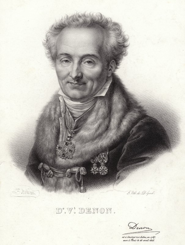 Dominique Vivant, Denon bárója alkotó: French School