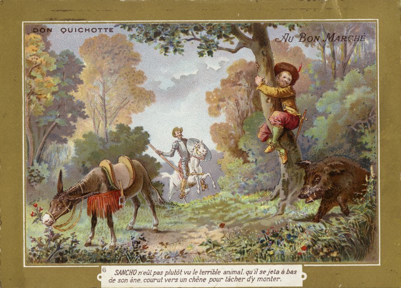 Don Quijote alkotó: French School