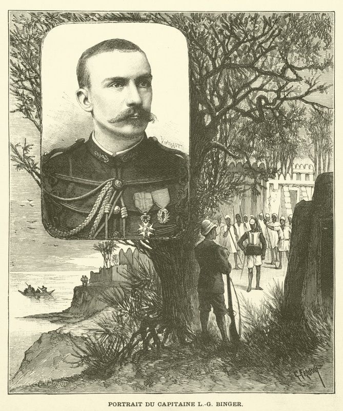 Nigertől a Guineai-öbölig (metszet) alkotó: French School