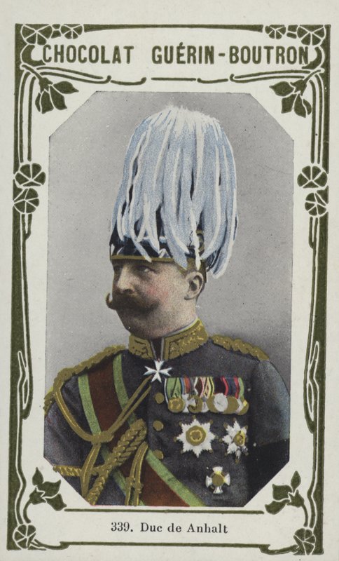 Duc de Anhalt (színes fotó) alkotó: French School