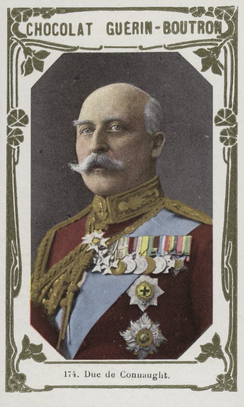 Duc de Connaught (színes fotó) alkotó: French School