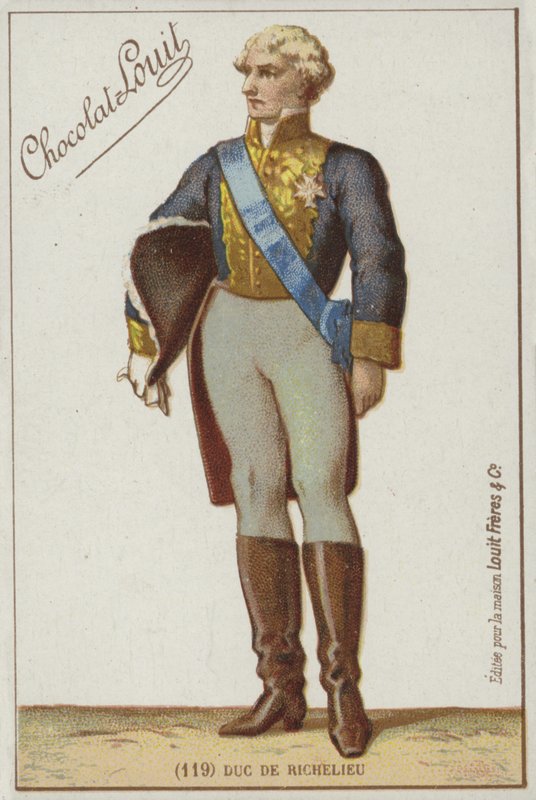 Richelieu hercege alkotó: French School