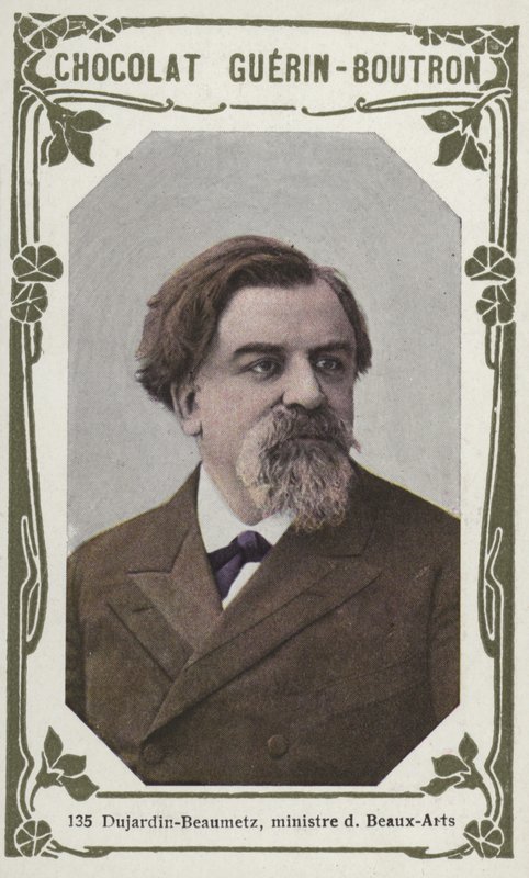 Dujardin-Beaumetz, képzőművészeti miniszter (színes fotó) alkotó: French School
