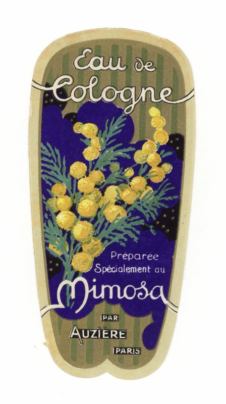 Eau de Cologne címke, Mimosa alkotó: French School