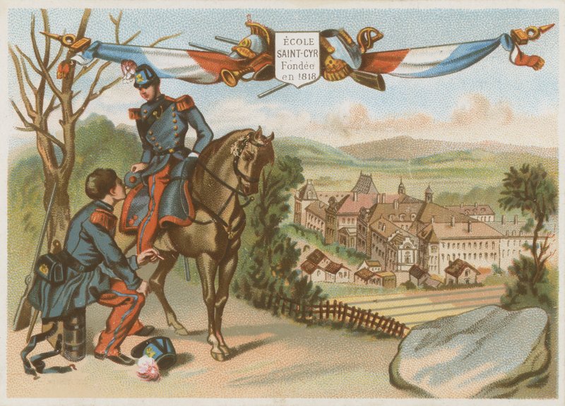 Ecole Saint-Cyr, 1818-ban alapították alkotó: French School