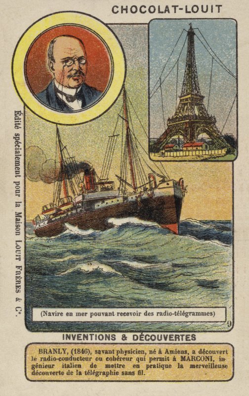 Edouard Branly francia fizikus és feltaláló alkotó: French School
