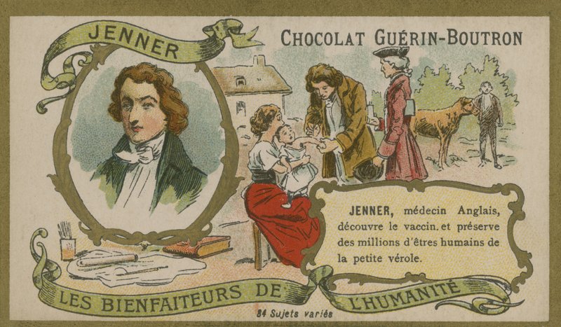 Edward Jenner angol orvos és tudós alkotó: French School