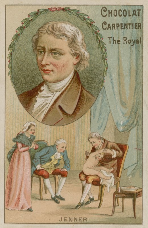 Edward Jenner angol orvos és tudós alkotó: French School