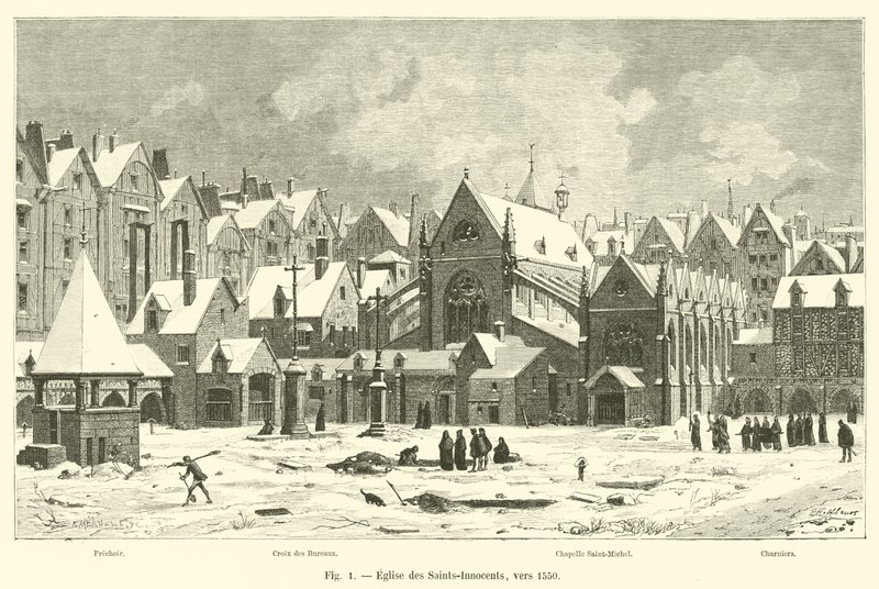 Ártatlanok temploma, 1550 körül alkotó: French School