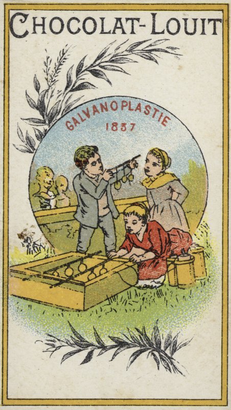 Galvanizálás, 1837 alkotó: French School