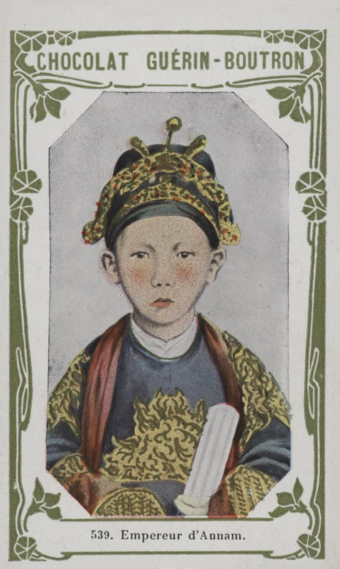 Empereur dAnnam (színes fotó) alkotó: French School