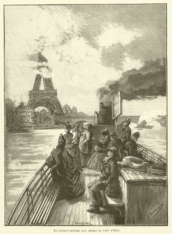 Folyói hajóval a Pont d