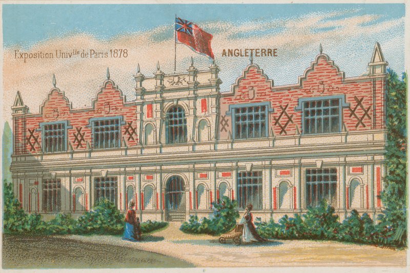 Anglia, 1878. évi egyetemes kiállítás, Párizs alkotó: French School