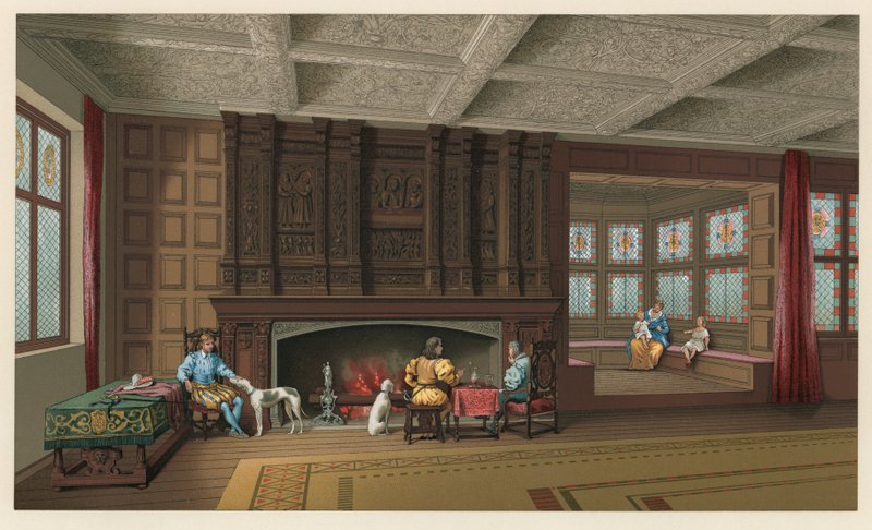 Anglia jelmez alkotó: French School